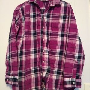 Boyfriend style flannel